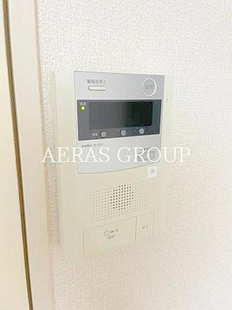 セキュリティ　モニター付きインターホン