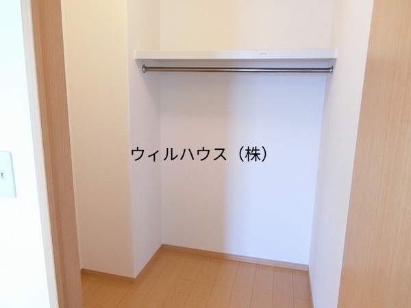 収納　ウォークインクローゼット！