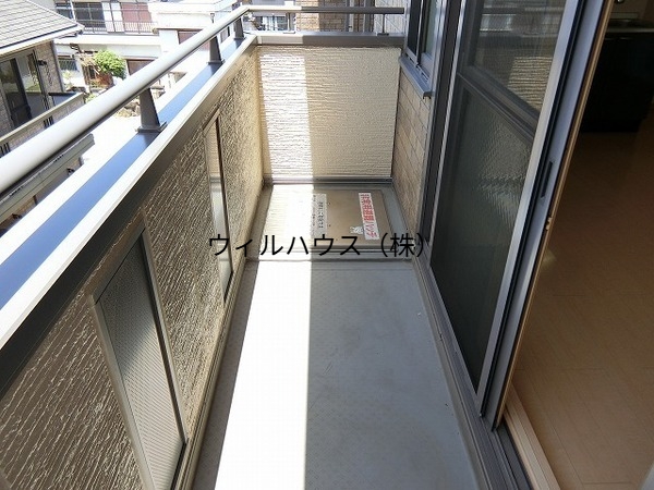 バルコニー　日当たり良好！