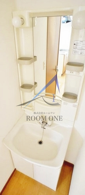 洗面設備　洗面台です。