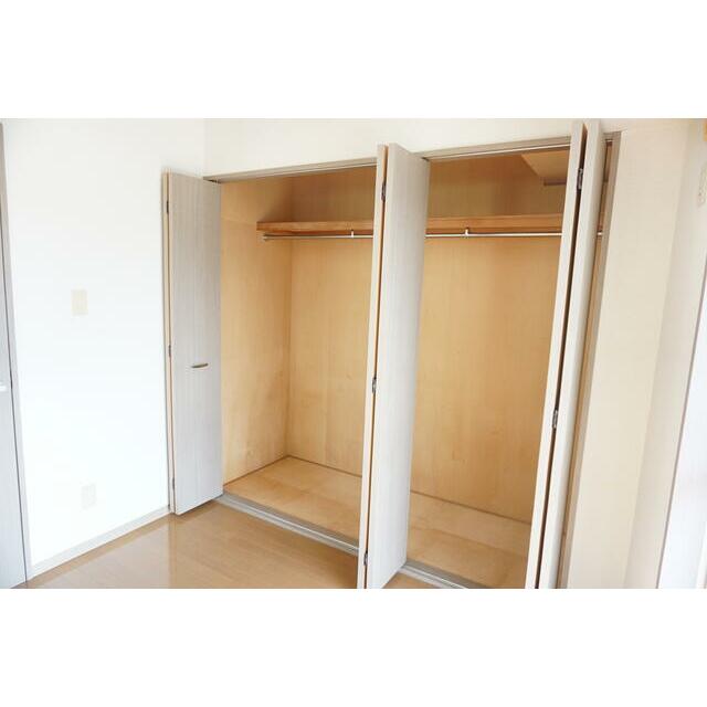 収納　クローゼットです