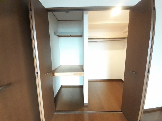 収納　たっぷりとした収納スペースです