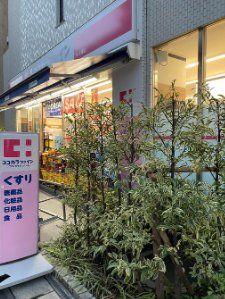 ドラックストア　ココカラファイン本八幡店（ドラッグストア）まで180m