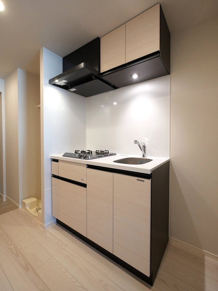 キッチン　自炊をされる方に嬉しい2口コンロ♪