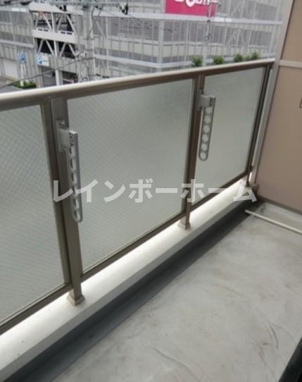 バルコニー　広々としたバルコニーです
