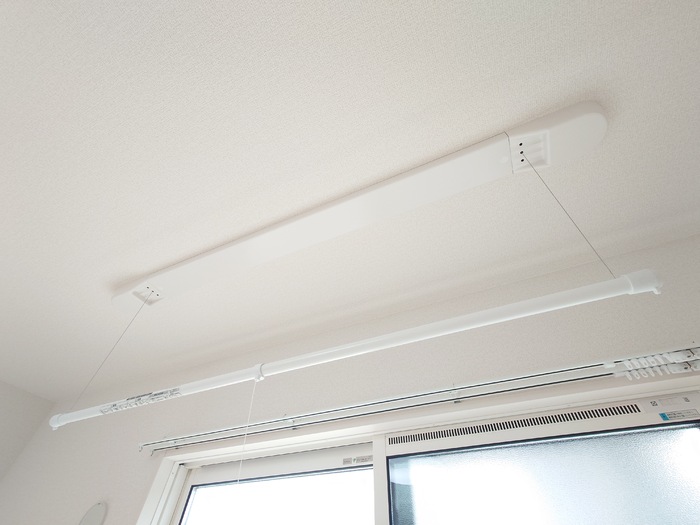 その他設備　室内物干し