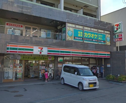 コンビニ　セブンイレブン北戸田駅西口店（コンビニ）まで612m