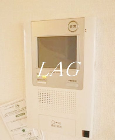 セキュリティ　モニター付きインターフォンです。