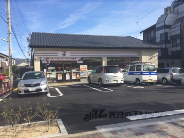 コンビニ　セブンイレブン京都下鴨蓼倉町店（コンビニ）まで160m