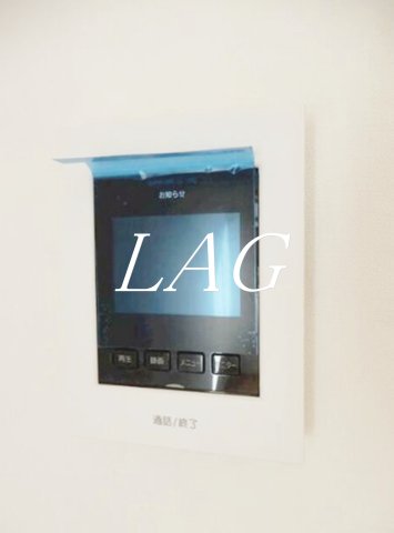 セキュリティ　モニター付きインターホンです。