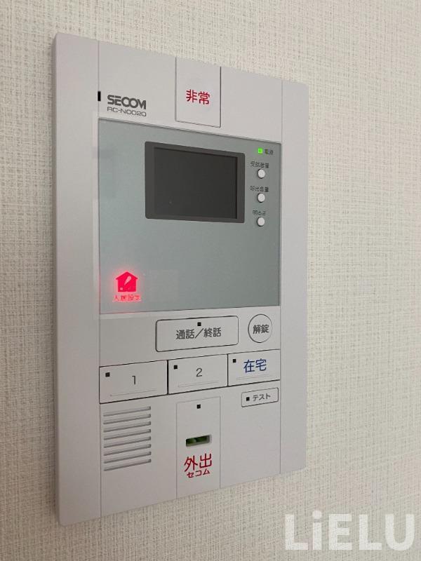 セキュリティ　同シリーズ物件のモデルルームになります※現況優先