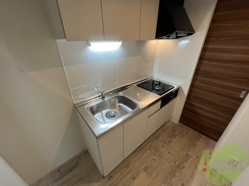 キッチン　２口システムキッチンなので、すぐお料理に使えます！