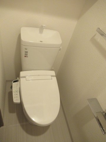 トイレ　ゆったりとした空間のトイレです