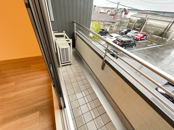 バルコニー　※別部屋の写真です