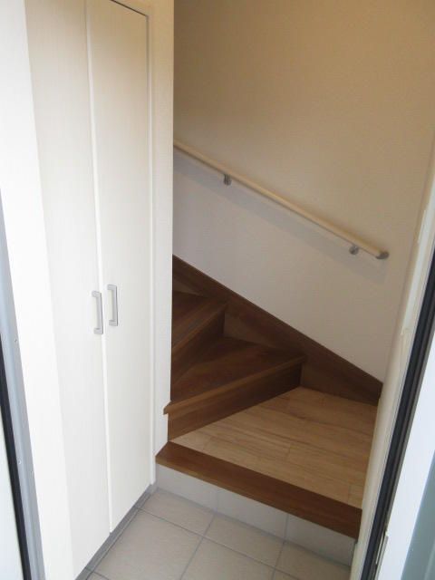 玄関　ゆったりとした玄関です