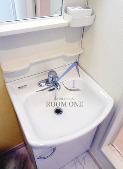 洗面設備　洗面台です。