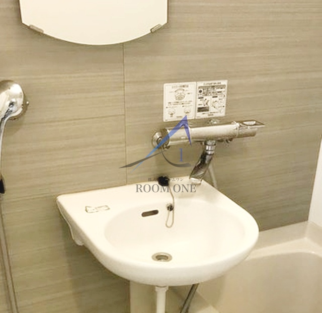 洗面設備　洗面台です。