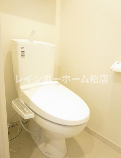 トイレ　ゆったりとした空間のトイレです