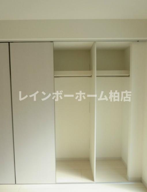 収納　十分な収納スペースがあります