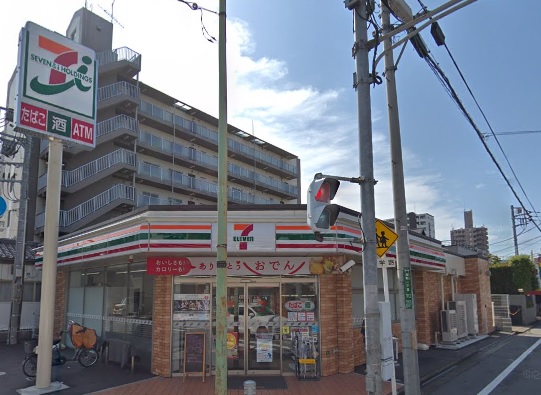 コンビニ　セブンイレブン 川口栄町1丁目店（コンビニ）まで420m
