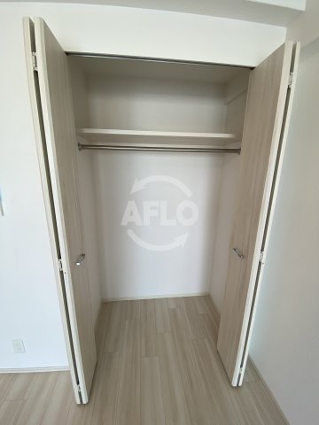 収納　プレジオ海老江　クローゼット