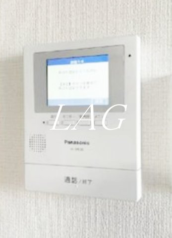 セキュリティ　モニター付きインターフォンです。