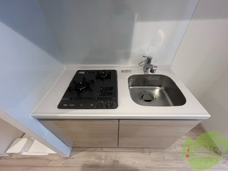 キッチン　システムキッチンなので、すぐお料理できちゃいます。