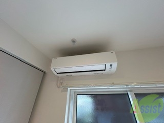 その他設備　エアコンがあるので、夏も冬も安心ですね。