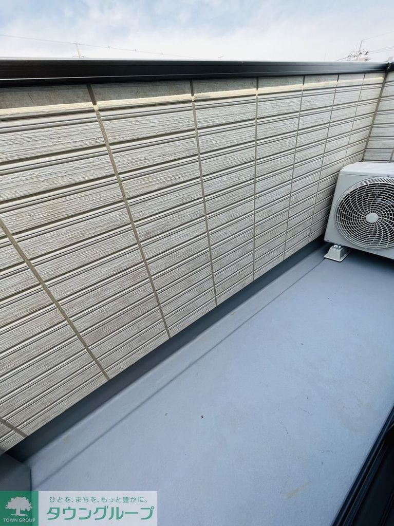 バルコニー　庭