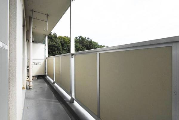 バルコニー　ビレッジハウスの同一物件・同一タイプの間取りの写真です