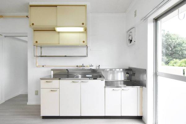 キッチン　ビレッジハウスの同一物件・同一タイプの間取りの写真です