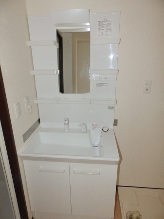 洗面設備　下の階の写真です。