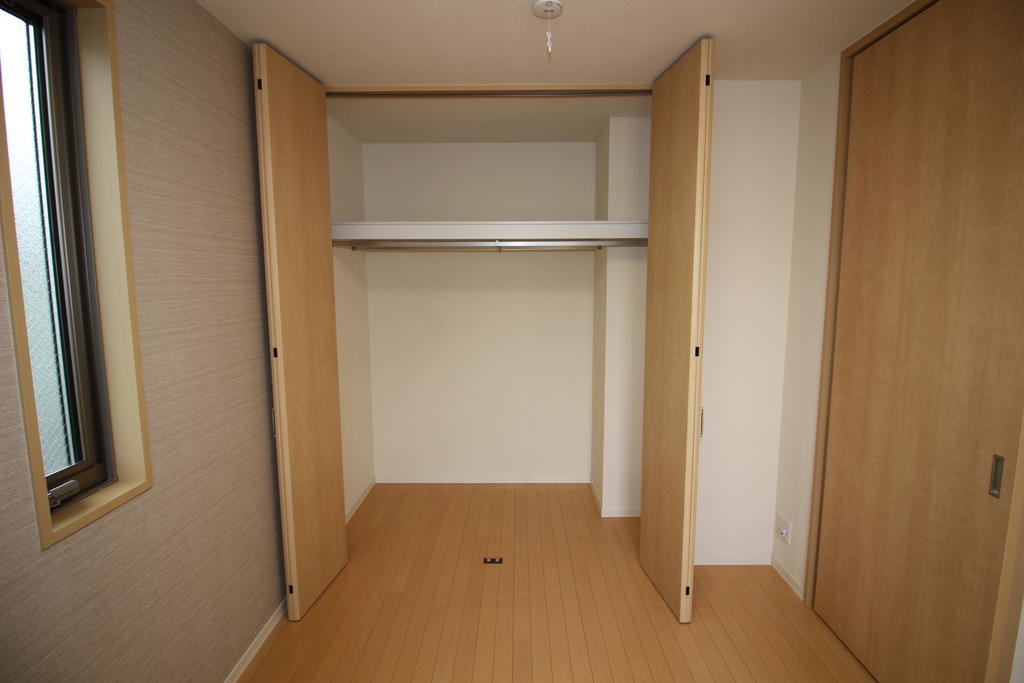 収納　洋室収納を撮影