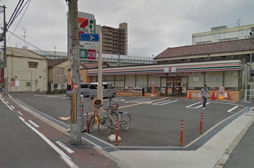 コンビニ　セブンイレブン大阪森小路1丁目店（コンビニ）まで412m