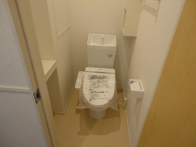 トイレ　清潔感のあるトイレです。