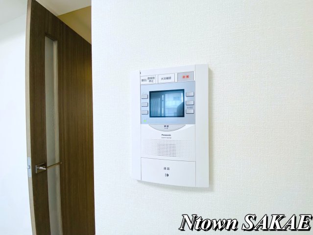 セキュリティ　モニター付きインターフォンです