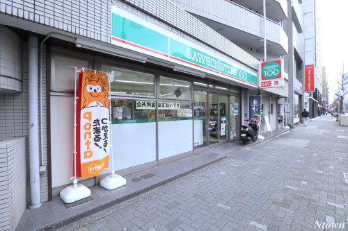 コンビニ　ローソンストア100 中区新栄町店（コンビニ）まで147m