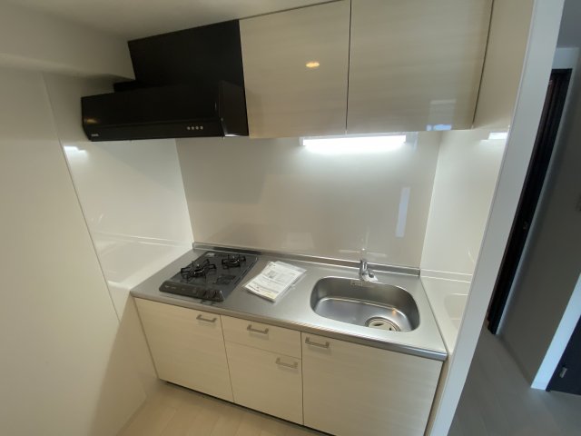 キッチン　収納豊富で使いやすい２口ガスコンロのキッチンです☆