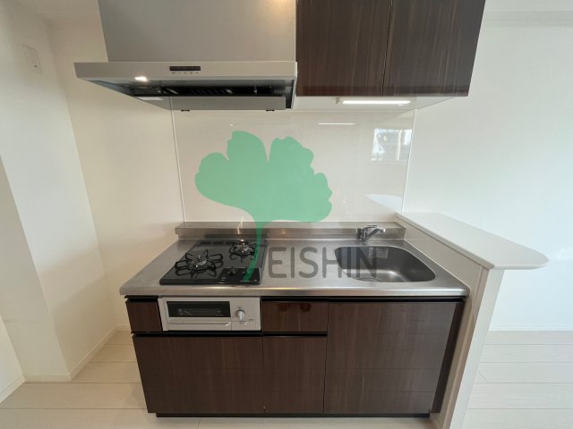 キッチン　シンプルな清潔感のあるキッチンです！