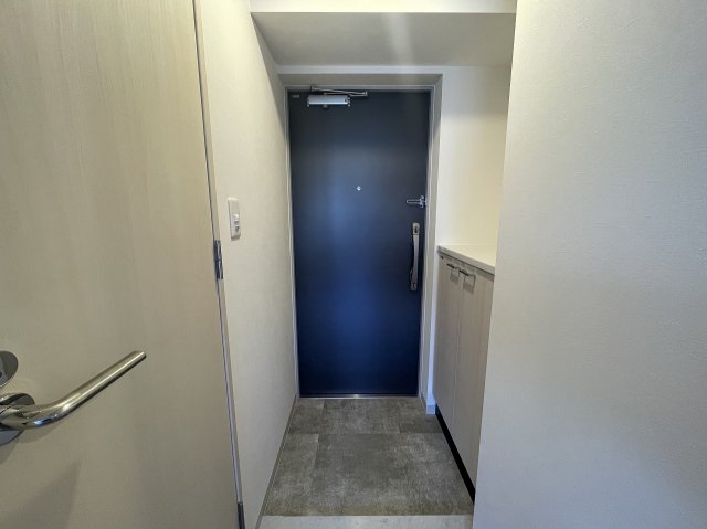 玄関　収納もある玄関です