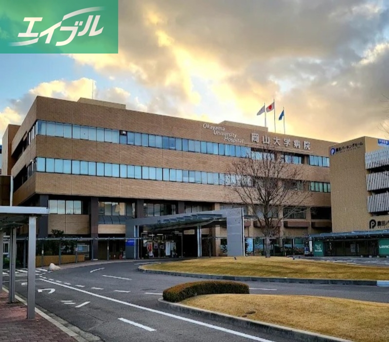 病院　岡山大学病院（病院）まで248m