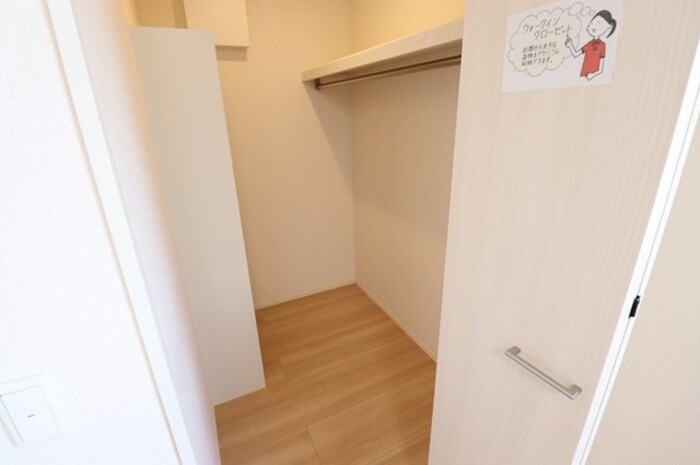 収納　大きなスペースがあり、収納には困りません