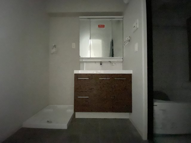 洗面設備　同一タイプです。