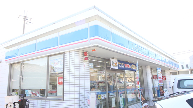 コンビニ　ローソン　泉佐野上町二丁目店（コンビニ）まで400m
