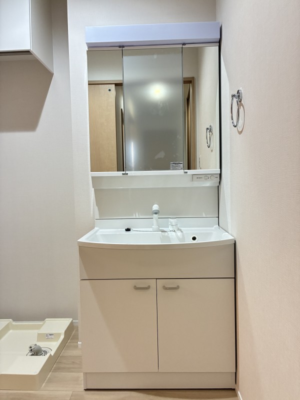 洗面設備　洗面所です