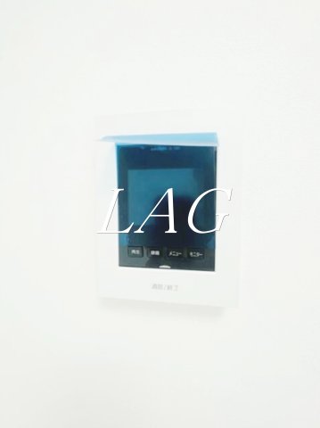 セキュリティ　モニター付きインターホンです。