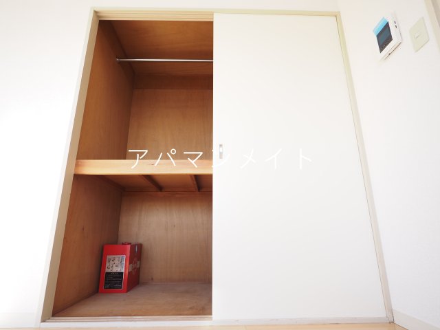 収納　収納のためのスペースです