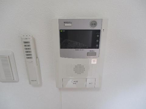 セキュリティ　カメラ付インターホン（イメージ）