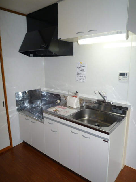 キッチン　ガスコンロ設置可