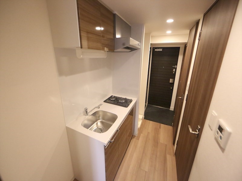 キッチン　システムキッチン（ガス2口コンロ付）